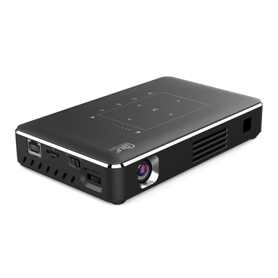 150 루멘 DLP 주머니 작은 휴대용 프로젝터 IR 무선제어