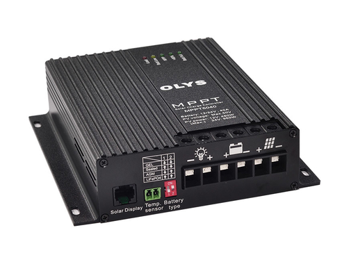 430W MPPT 태양 충전 컨트롤러 DC 배터리 충전기 맥스 태양 전지판 50V