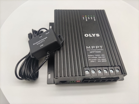 12V 24V 자동 식별 DC 배터리 충전기 MPPT 태양 충전 컨트롤러 20A명