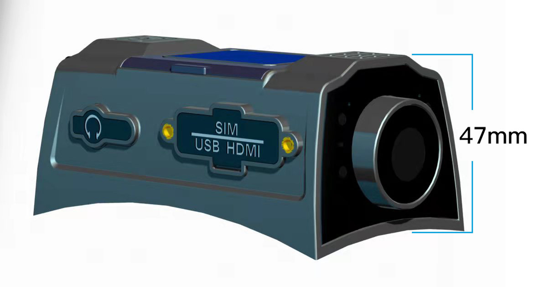3G 4G Wi-Fi GPS 미니 스마트 헬멧 카메라 비디오 녹화를 위한 4000mAh 배터리 내장