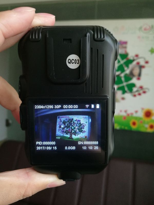오래가는 흑인 경찰 카메라 레코더 3600 MAh 리튬은 배터리 서포트 GPS를 대체합니다