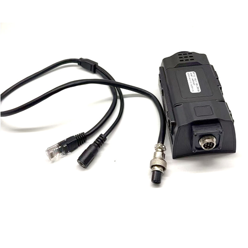 GB28181 지원된 RJ45 이더넷 케이블 와이파이 안전 헬멧 카메라 조정 가능한 모드와 0.5 미터 초점 범위 무한도
