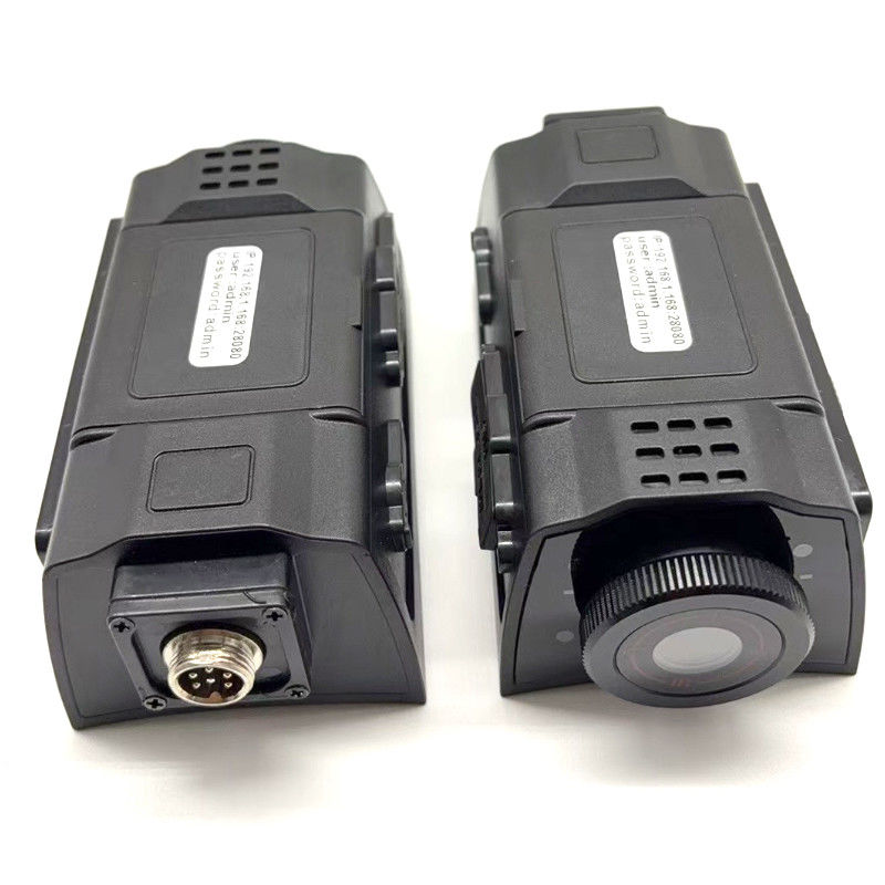 휴대용 RS232 RJ45 전술 4G 와이파이 이더넷 GPS 비디오 재생 카메라