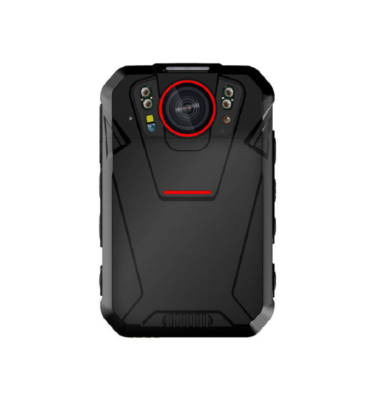 4G 와이파이 법 집행 기록 장치 2.4인치 터치 스크린 안드로이드 8.1 시스템 배터리 2500mAh SOS LED 빨간색 및 파란색 LED