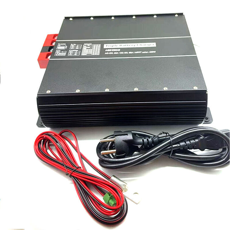 트리플 배터리 충전기 B2B 30A, AC-DC 20A, MPPT 태양광 250W