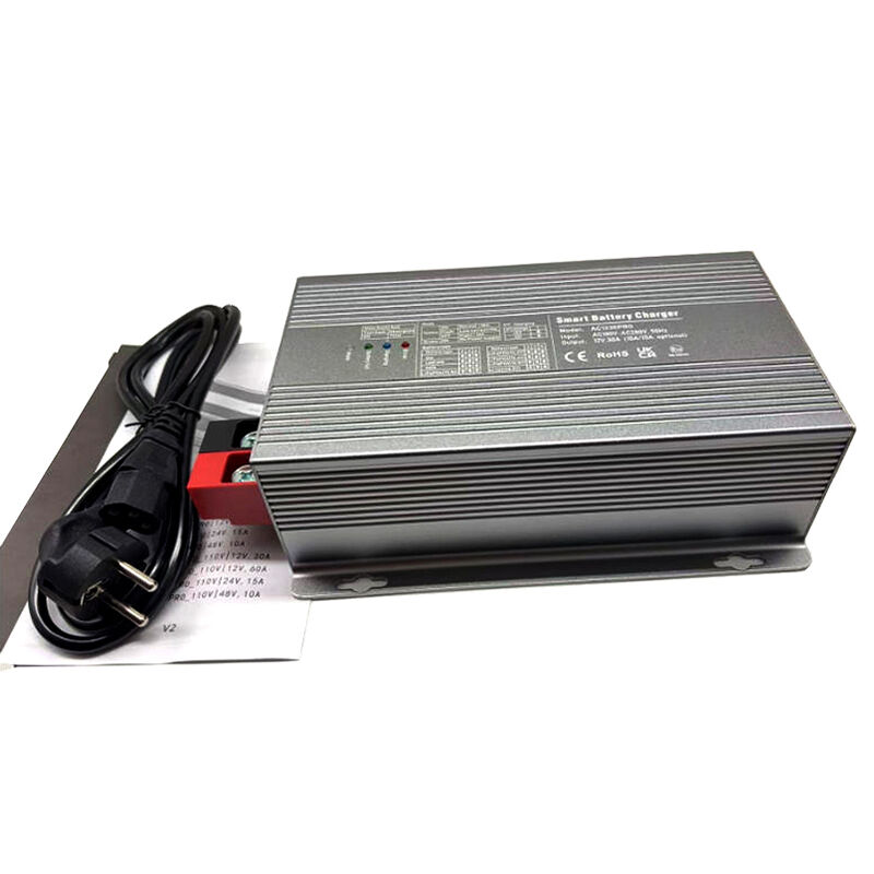 180V-260V AC 50HZ 스마트 배터리 충전기 12V 30A / 24V 15A / 48V 10A