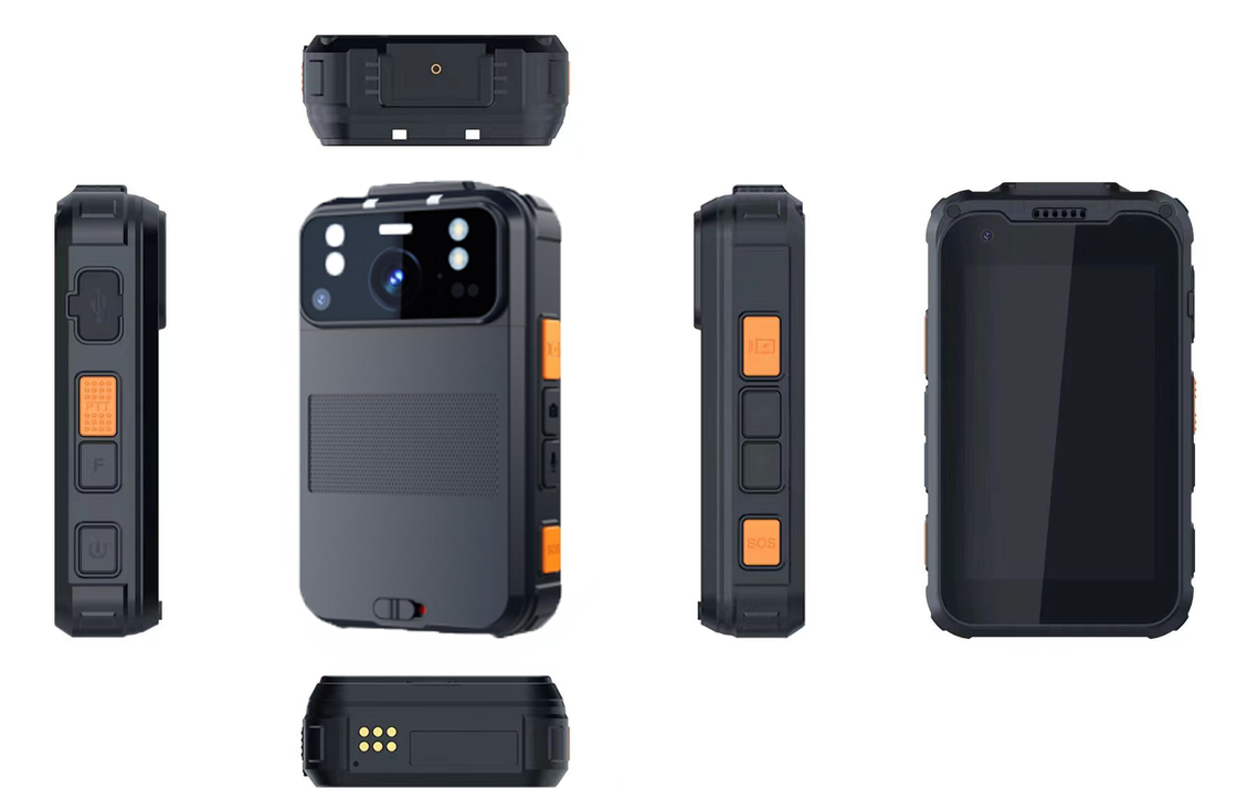 Bodycam WiFi IP 카메라 SIM 카드 데이터 Onvif Rtsp 라이브 스트리밍