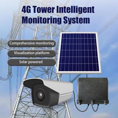 격자 조탑 태양 지적 모니터링하는 카메라 시스템 4G LTE 18000 mAH 장수 작업
